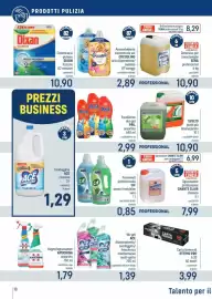 Volantino Talento Professional Store Pagina 18: Excellence duo gel PRIL €2,99, Svelto piatti più €10,90