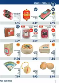 Volantino Talento Professional Store Pagina 3: Mortadella affettata €3,99, Wurstel servelade RECLA €3,99