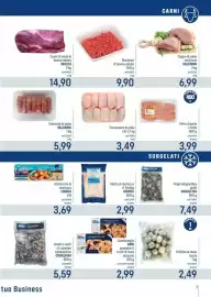 Volantino Talento Professional Store Pagina 7: Salsiccia di suino Valcarni €5,99, Sovracosce di pollo €3,49