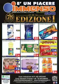 Volantino Immenso Cash Pagina 1: Latte U.H.T. parzialmente scremato Qualità Più €0,64, Il Mio Dado Classico Star €0,79