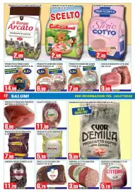 Volantino Immenso Cash Pagina 10: Prosciutto cotto sempione Veroni €5,39, Prosciutto crudo mec s/osso 13 Terre €7,59