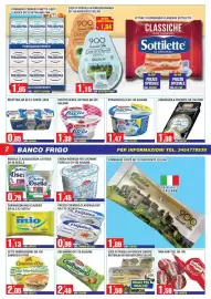Volantino Immenso Cash Pagina 2: Fresco cremoso Exquisa €0,99, Formaggino mio classico Nestlé €1,13