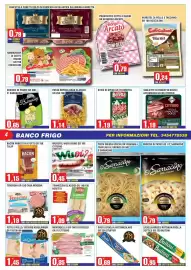 Volantino Immenso Cash Pagina 4: Teneroni hamburger con prosciutto cotto €1,19, Tramezzini classici Beretta €1,09