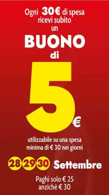 Primo Prezzo (valido fino al 30-09)