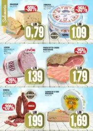 Volantino Vicino a te supermercati Pagina 13: Prosciutto crudo montanaro €1,79, Levoni mortadella oro all'etto €1,39