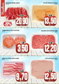 Volantino Vicino a te supermercati Pagina 15: Macinato misto bovino suino €12,20, Fettine impanate di pollo €13,50