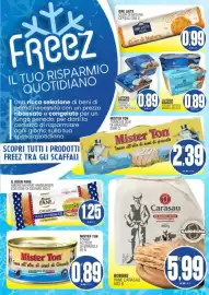 Volantino Vicino a te supermercati Pagina 28: Bobore pane carasau €5,99, Ore Liete Cuor di Natura €0,99