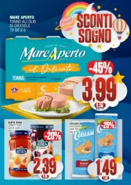 Volantino Vicino a te supermercati Pagina 3: Santa Rosa confettura gusti vari €2,39, Colussi Crackers Vari Tipi €1,49