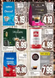 Volantino Vicino a te supermercati Pagina 9: Lollo Caffè Nespresso Assoluto €6,99, Lavazza caffè crema e gusto €18,90