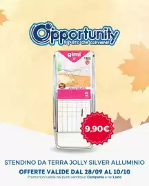 Volantino Opportunity Shop Pagina 4: Stendino da terra Jolly Silver alluminio €9,90