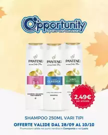 Volantino Opportunity Shop Pagina 5: Pantene shampoo vari tipi €2,49