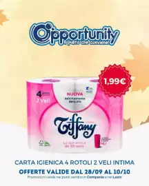 Volantino Opportunity Shop Pagina 7: Tiffany intima €1,99