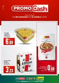 Volantino Centro Cash Pagina 1: Birra Ichnusa €3,23, Farina CASILLO Lunga Lievitazione €0,69