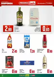 Volantino Centro Cash Pagina 12: Semola Rimacinata Galleu €1,29, Aceto Bianco PONTI Pet €0,95