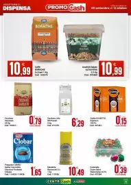 Volantino Centro Cash Pagina 13: Cialde Kit Motta Espresso €0,15, Zucchero Semolato €0,79