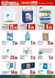 Volantino Centro Cash Pagina 21: Carta Igienica CARIND €14,99, Ammorbidente Coccolino €9,49