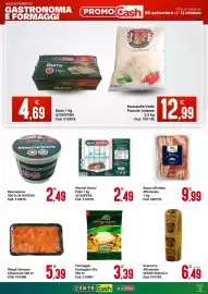 Volantino Centro Cash Pagina 3: Il Bacon €9,99, Formaggio Grattugiato Mix montalto €3,39