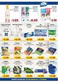 Volantino Le Bolle di Giù Giù Pagina 4: Air Flor Deo Ambiente €0,99, Air Flor Deo Matic €1,19