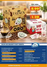 Volantino Le Bolle di Giù Giù Pagina 8: Caffè Trinca miscela oro €8,99