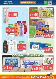 Volantino Mister Risparmio Pagina 5: Dermomed Bagnodoccia €1,09, Lines Idea Liberty €0,69
