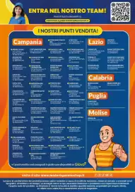 Volantino Mister Risparmio Pagina 8: ENTRA NEL NOSTRO TEAM! Invia il tuo curriculum a: PERSONALE@MISTERISPARMIOSHOP.IT I