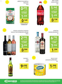 Folheto Recheio Página 2: Arroz agulha caçarola €0,89, Coca-Cola sabor original €1,36