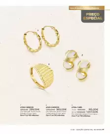 Catálogo Cristian Lay Página 37: 67556-7 Anel €1.007,50, Brincos €299,00