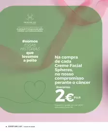 Catálogo Cristian Lay Página 8: CRISTIAN LAY SOMOS BELLEZA CON ALMA Campanha solidária a favor da Associação Portuguesa da
