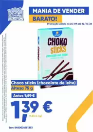 Folheto Casa Cheia Página 7: Choko sticks chocolate de leite Alteza €1,39