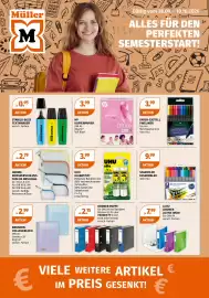 Müller Flugblatt Seite 1: ORDNER PAPPE €2,15, Stabilo Boss Textmarker €0,95
