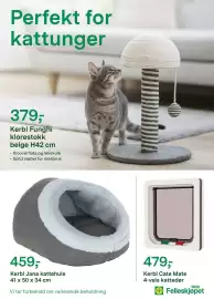 Felleskjøpet kundeavis Side 12: Kerbl Jana kattehule €459,00, Kerbl Funghi klorestokk beige €379,00