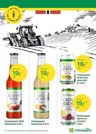 Felleskjøpet kundeavis Side 14: Felleskjøpet Gjenbrus moreller €19,00, Felleskjøpet Epleslang €19,00