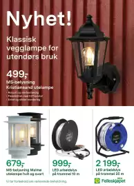 Felleskjøpet kundeavis Side 6: Felleskjøpet LED arbeidslys på trommel 25 m €2.199,00