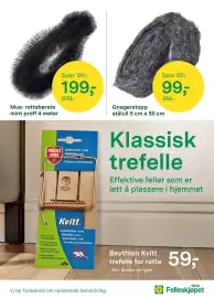 Felleskjøpet kundeavis Side 8: Mus- rottebørste mint proff €199,00, Gnagerstopp stålull €99,00