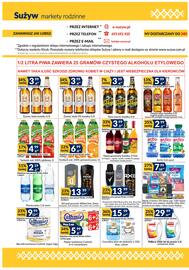 Sużyw gazetka Strona 4: Coccolino płyn do płukania blue, cotton €15,99, Tymbark sok 100% pomarańczowy €6,99