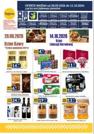 Sużyw gazetka Strona 1: Owocowa Multifruit €4,79, Wafelki Arabelka Skawa kakaowo-kawowa €6,99