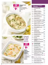 Catalogue Croque Gel page 18: Poulet jaune sauce forestière €9,00