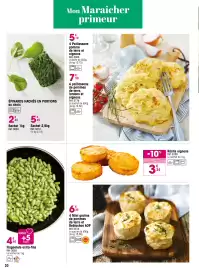 Catalogue Croque Gel page 20: Flageolets extra-fins €4,60, Röstis oignons €3,24