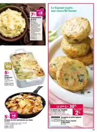 Catalogue Croque Gel page 21: Gratin dauphinois €5,00, Pommes de terre sarladaises aux cèpes €5,75