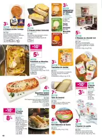 Catalogue Croque Gel page 40: CÉSAR LOSFELD Tome de Cambrai €7,55, Les Délices d'Amélie Tranches Cheddar €3,95