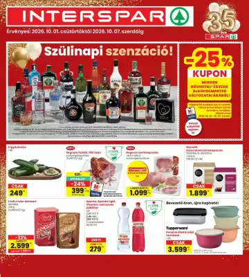 Interspar akciós újság