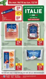 Catalogue ALDI semaine 41 page 18: CUCINA NOBILE MOZZARELLA €1,19, CUCINA PROSCIUTTO CRUDO €2,39