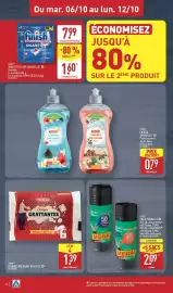 Catalogue ALDI semaine 41 page 26: TWIDO ÉPONGES RÉCURAGE DIFFICILE €1,39, Finish Tablettes lave-vaisselle Quantum €1,60