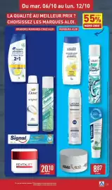 Catalogue ALDI semaine 41 page 27: Revitalift Jour €20,10, LACURA Shampoo Citrus €8,87
