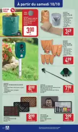 Catalogue ALDI semaine 41 page 38: GARDENLINE BALAI TÉLESCOPIQUE €7,99, GARDENLINE RÉPULSIF EFFAROUCHEUR SOLAIRE €8,99
