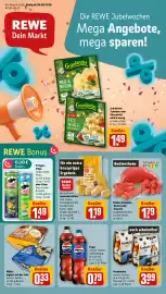 REWE DE tilbudsavis uge 40 Side 1: 40. Woche 2026. Gültig ab 28.09.2026 RK-MI-KM_FF REWE Dein Markt Die REWE Jubelwochen