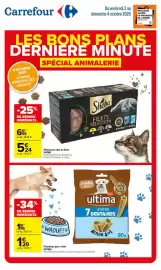 Catalogue Carrefour | LES BONS PLANS DE DERNIÈRE MINUTE page 1: Sheba Pâtée pour chat en filets €5,24