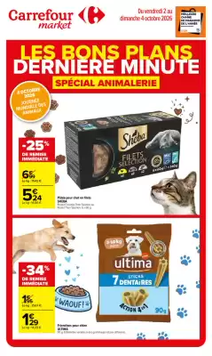 Carrefour Market | LES BONS PLANS DE DERNIÈRE MINUTE (valable jusqu'au 4-10)