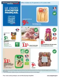 Catalogue Auchan | Halles d'automne hypers page 10: Loué Pintade fermière €8,99, Maître Coq Cordon Bleu €5,19