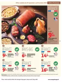 Catalogue Auchan | Halles d'automne hypers page 13: Jambonneau cuit supérieur avec os €9,99, Surprise de porc €16,99
